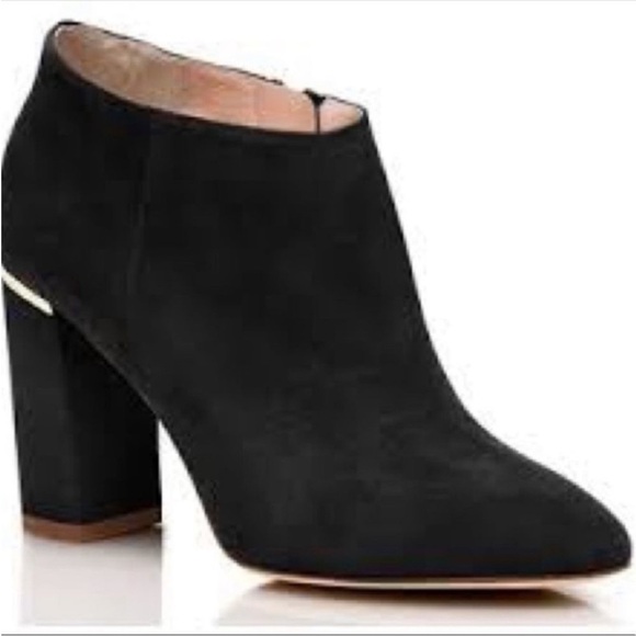 Kate Spade Darota Suede Heeled Ankle Boots - Picture 1 of 6